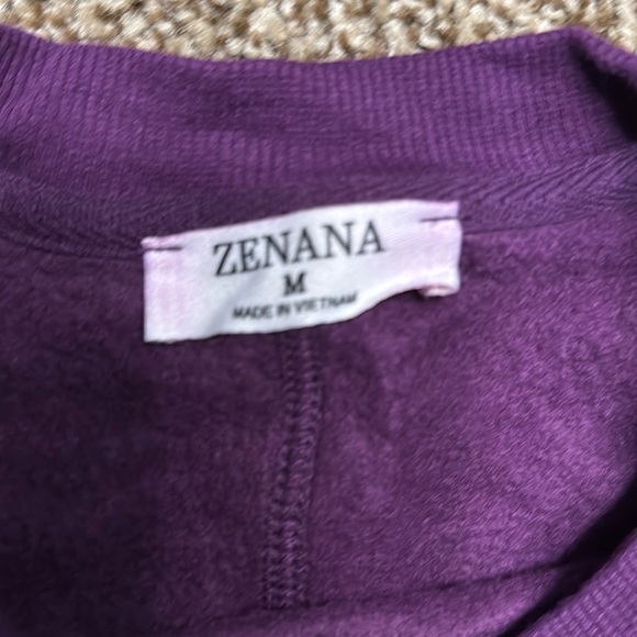 Women’s purple sweatshirt - Picture 3 of 5